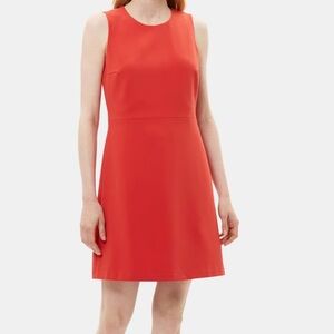 Sleeveless A-Line Dress in Crepe size 4